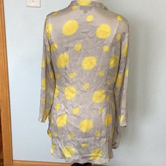NWOT Artisan Silk like Tunic - Picture 5 of 6
